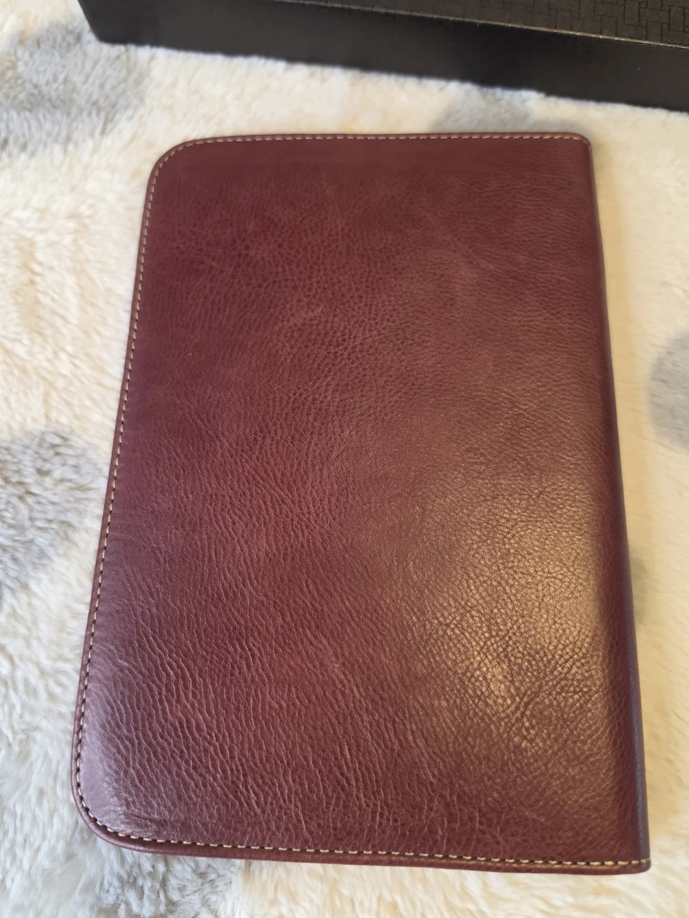 Cole Haan Burgundy Leather Kindle Cover